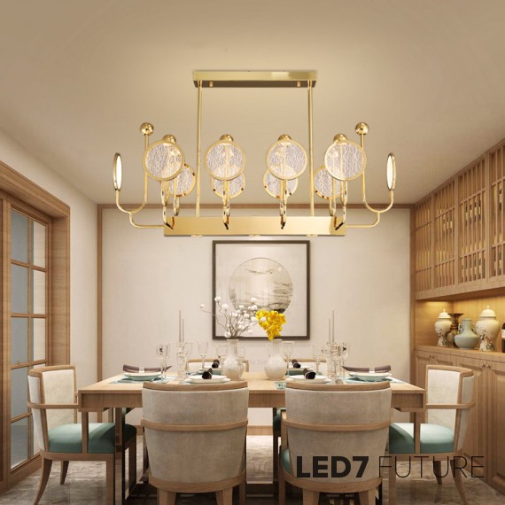 Loft Industry Modern - Volna Line Chandelier